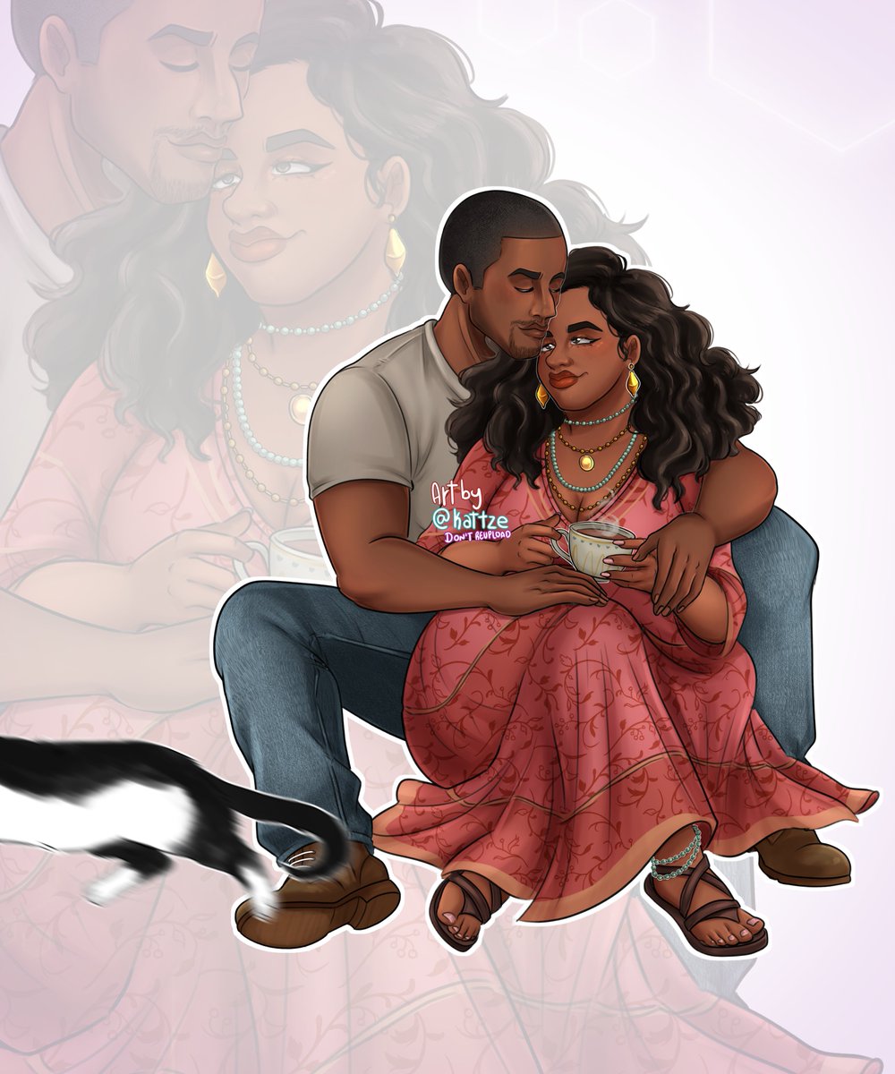 _kattze16's tweet photo. A couple commission from @/shylacolt on insta.
Bridger and Story from her book!!
Hope you like it! :3
#artistssupport #artcommission #ocsky #occommission https://t.co/AS4478pdAS