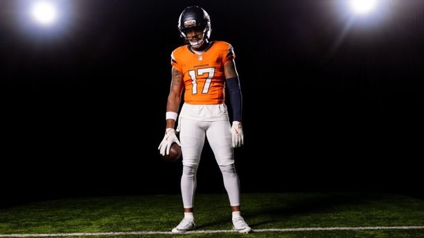 bruhonco's tweet photo. He looks like he was always meant to be a Bronco https://t.co/lLneVGfOMV
