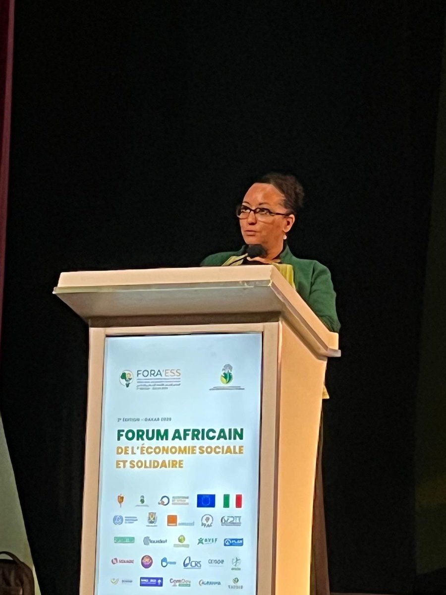 IloSenegal's tweet photo. 💡 🌍 « L’Afrique n’a pas attendu une résolution internationale pour pratiquer l’économie sociale et solidaire. Elle l’a inventée. » a affirmé @SamiraDakar au #FORAESS.
👉 L’#ESS peut devenir l’un des plus puissants moteurs d’emplois décents pour la jeunesse africaine.
@OITinfo https://t.co/I8VqPJyY8m