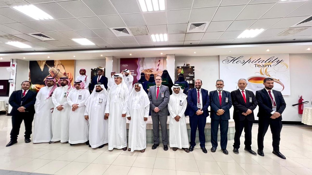 HtmiKSA's tweet photo. ⭐ HTMi Jazan was pleased to welcome @Tourism_stars  for a special visit celebrating excellence and achievement.

During the visit, the Best Trainees of the Month were recognized for their outstanding performance and dedication.

Together, we're inspiring the next generation of hospitality professionals. 👏

#HTMi #HTMiSaudi #TourismStars #StudentRecognition #HospitalityEducation #Jazan