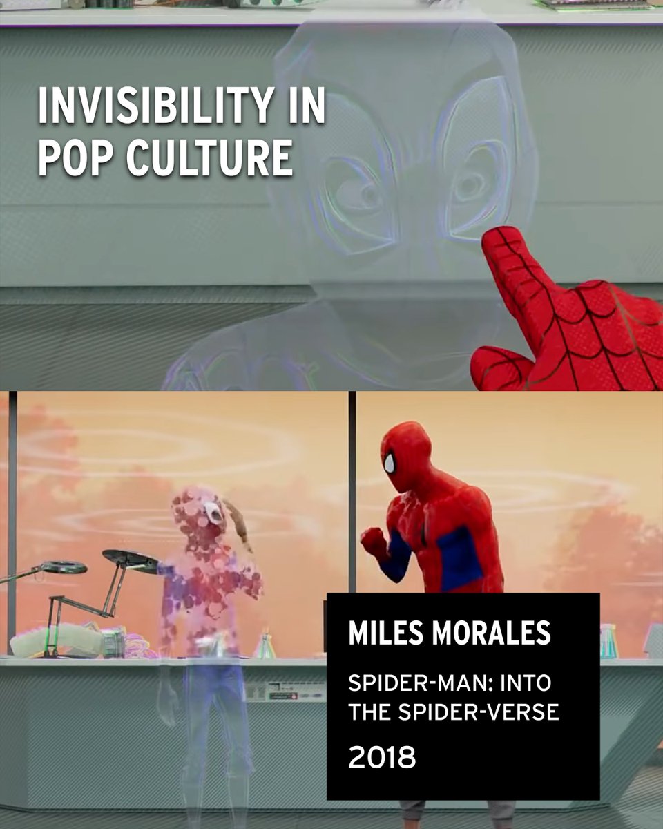 IntlSpyMuseum's tweet photo. Miles Morales vanishing mid-swing. Wonder Woman's invisible jet. Translucent from The Boys. Pop culture can't stop dreaming about disappearing, and honestly, neither can we.

Camouflage is the original invisibility: a science-driven art that helps spies and soldiers blend in, distort, disguise, and deceive. From natural mimicry to cutting-edge tech, the line between fiction and reality is thinner than you think.

See how close they get. Visit our special exhibit, "Camouflage: Designed to Deceive."

https://t.co/qP5IOAZe8C

#Camouflage #Invisibility #PopCulture
