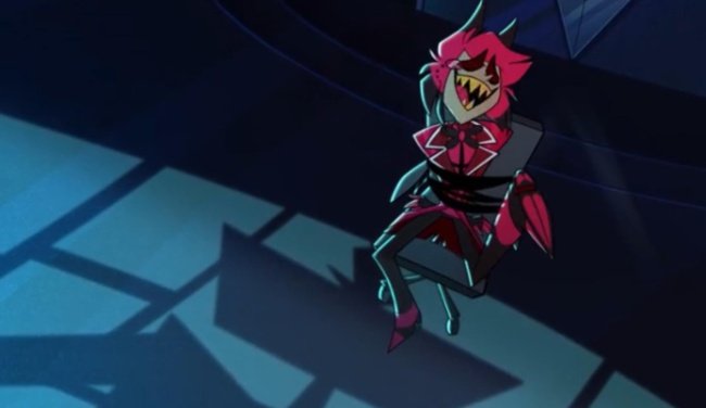 Weeblez_Wobblez's tweet photo. I still can't get over Alastor using his legs to communicate https://t.co/Q9DV4HdEbx