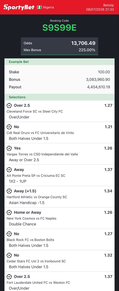 predictionsight's tweet photo. Overnight boom⚽️🏀⚾️

YPM820🔞- 2k odds
S9S99E🔞 - spreadsheet https://t.co/wWkncsdYqo