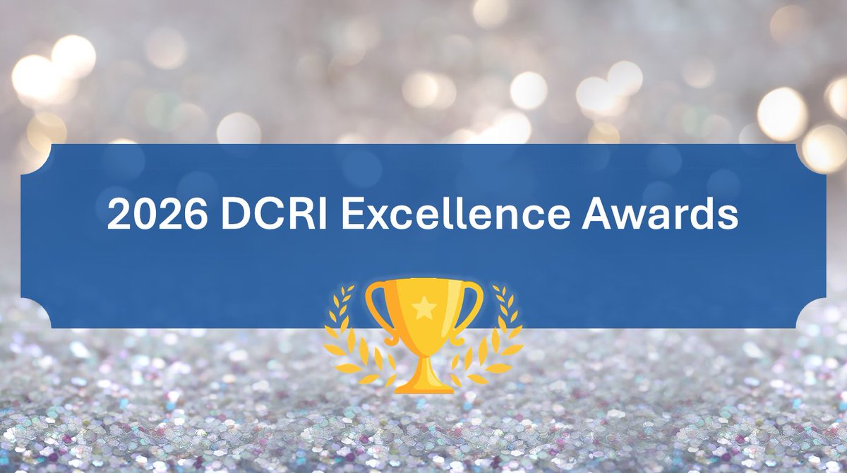 DCRINews's tweet photo. Behind every successful DCRI study and partnership are the people who make it possible. At the 2026 DCRI Excellence Awards, we recognized colleagues and teams whose leadership, innovation, and dedication advance clinical research. https://t.co/JNUx4zQzvA https://t.co/C8malh4wiP