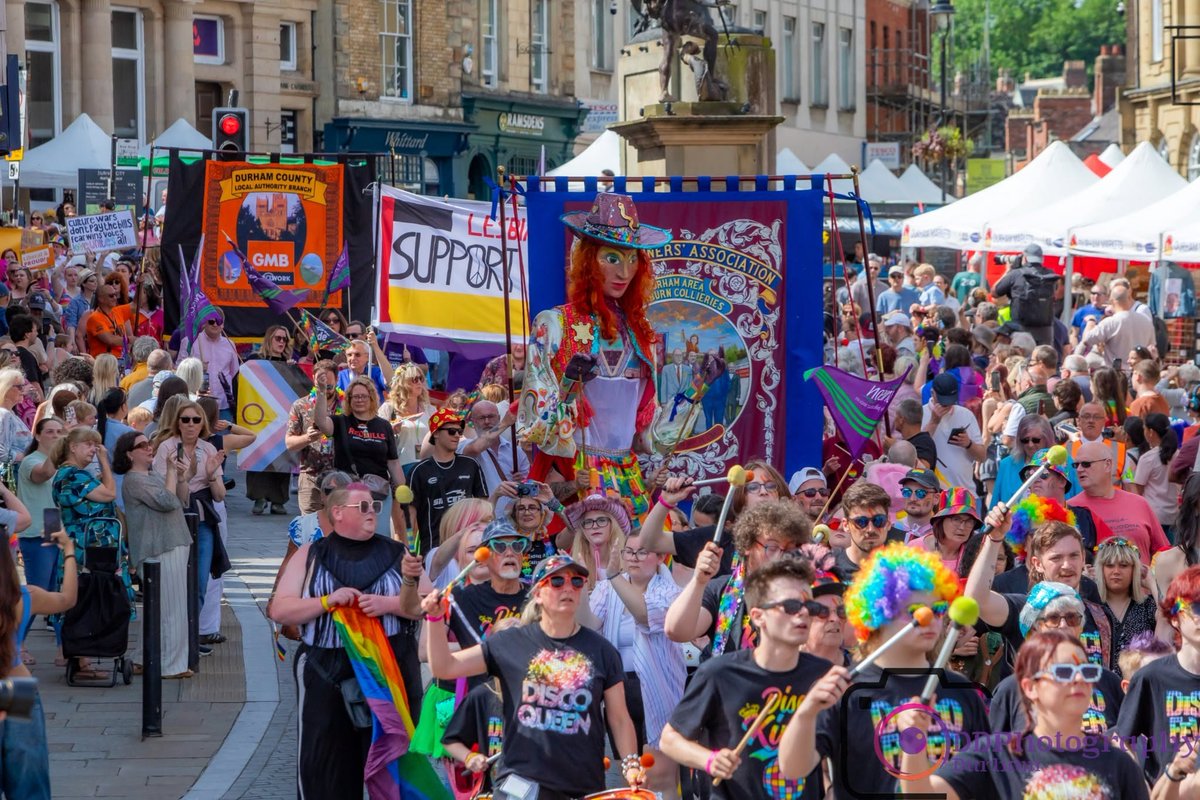 Durham_Pride's tweet photo. 🏳️‍🌈The story of miners and LGSM in the film Pride beautifully shows how much stronger we become when we support each other. If you’d like to show your support for the Durham Miners Association, come join us at the Fighting Cocks pub at 8:45 am.
@DurhamMiners @DurhamGala https://t.co/wmBwC7Ov3W