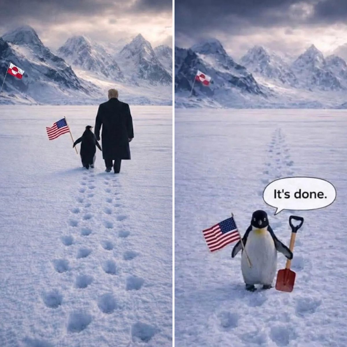 JuPe_EU's tweet photo. @martinez_j7902 @atrupar The very essence of the US Constitution is to prevent a ”Mad King”. 

When do you Americans start to give a f..k what’s happening to your country? #Greenland https://t.co/Ekq07nfxRz