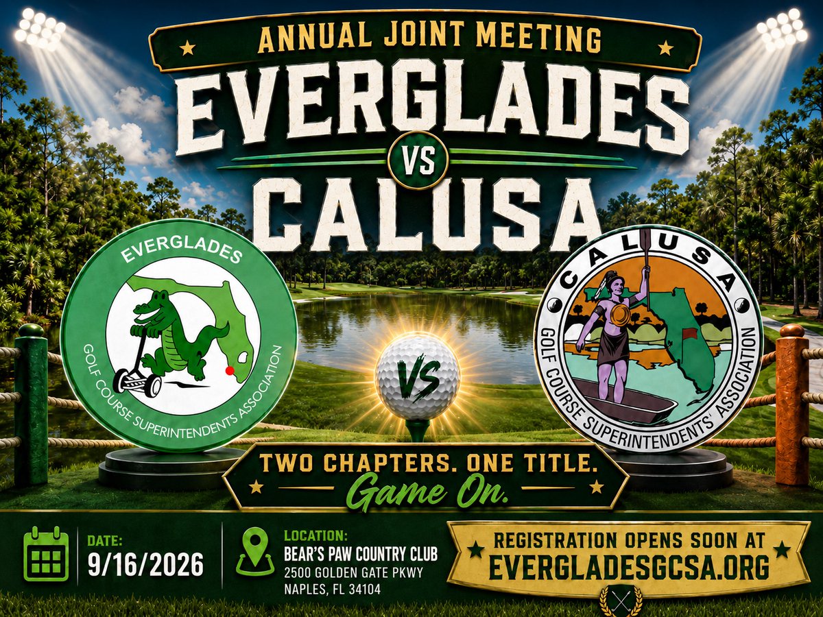 EGCSAHome's tweet photo. 🗓️ Mark Your Calendars!

The Annual Everglades vs @CalusaGCSA event is set for Sept 9th.

Registration Coming Soon https://t.co/Gs3RvlnoCA
