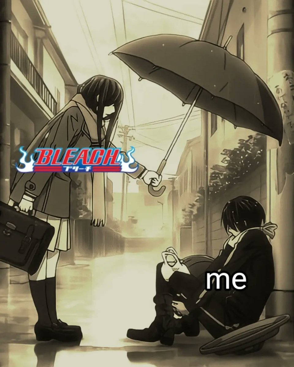 DiceeJohnn24277's tweet photo. Bleach wasn't just an anime, it was therapy when I needed it most. 🗡️🌧️ https://t.co/RAJ2JHZRzO