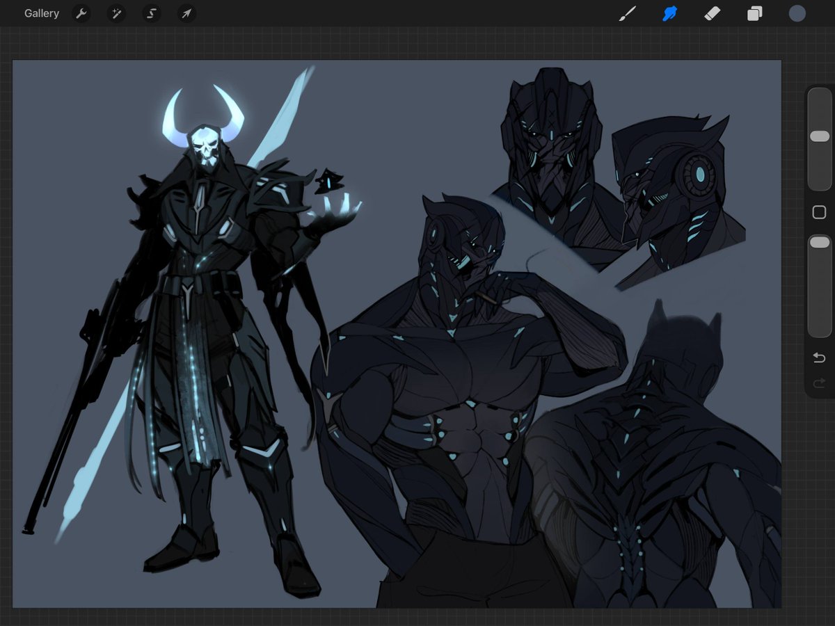 D4YBREAKER's tweet photo. still sketching exos in a free time, someday Avalon's ref will see the world 🙃 #Destiny2 https://t.co/Z83rvJJOQR