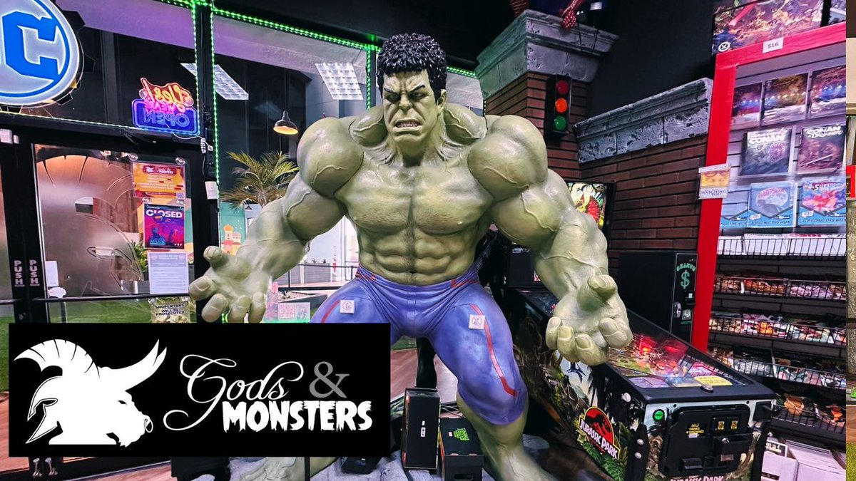 DroOnTheGO_'s tweet photo. New video is out! Join me as I check out Orlando's nerd hub, Gods &amp; Monsters! 
Link here --> https://t.co/pvZHyG8zvK https://t.co/zrfbeIIyIb