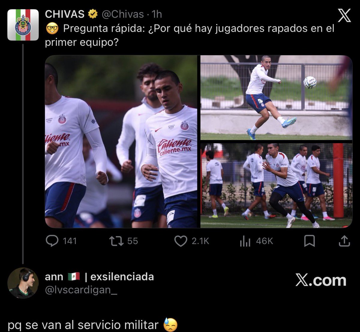 checocrispis's tweet photo. las kpopers fueron lo mejor q le pasó a las chivas JAJAJAJAJAJAJ https://t.co/VmTaRsLnvK