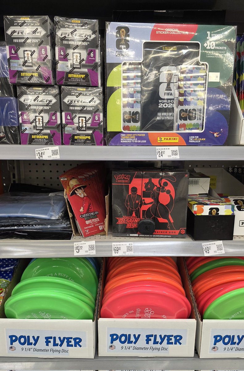 Prof_Atikin's tweet photo. They finally got sports cards in stock! https://t.co/sKrjrhOAib