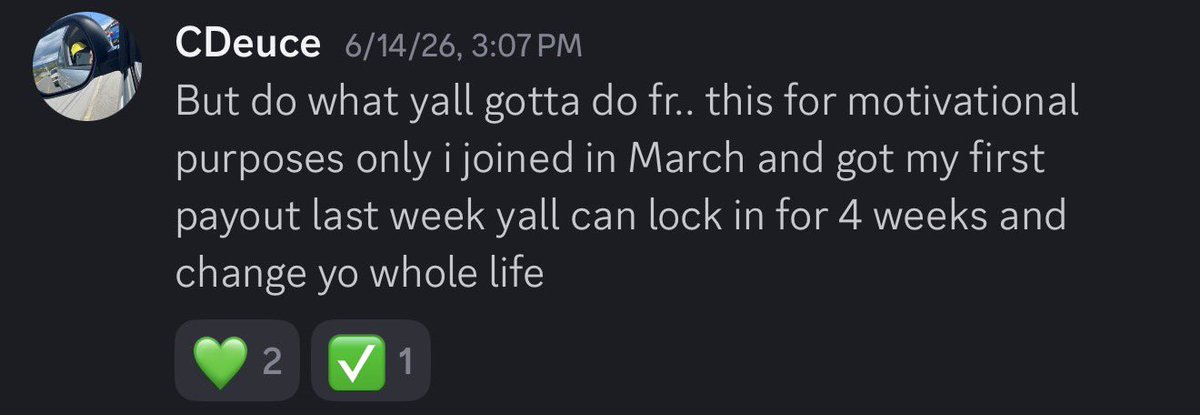 stockmula2k5's tweet photo. CCM - this just the warm up 🆙  

Just our discipline &amp; focus - we getting moneyyy 🤑🙌🏾

All studs discord - options, futures, stocks, prop firms, AI trading - we leveling up TOGETHER to be wealthy FOREVER https://t.co/NSvicg3LbF