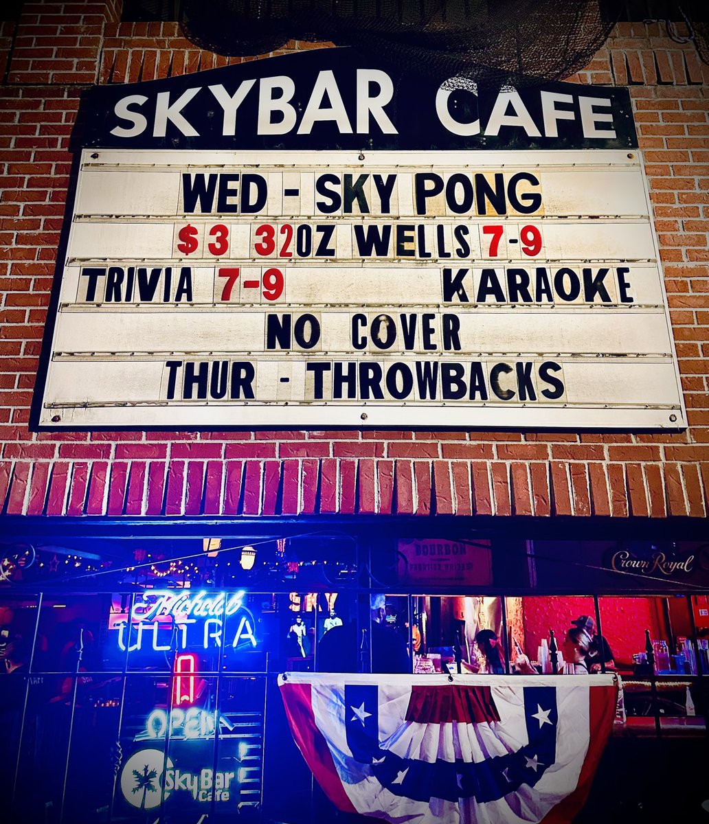 AuburnSkyBar's tweet photo. SKY PONG every Wednesday starts at 7:30 PM! Drink Specials &amp; Trivia 7-9! NO COVER ON WEDNESDAYS! https://t.co/Jomx2zK0ZU