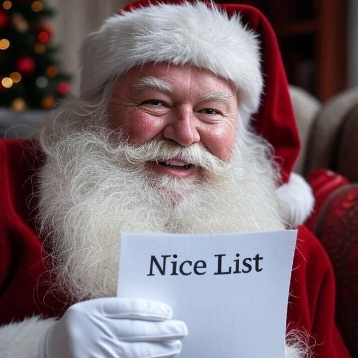 SantaDecides's tweet photo. Fallout New Vegas is on the nice list! https://t.co/17sVj7fvDR