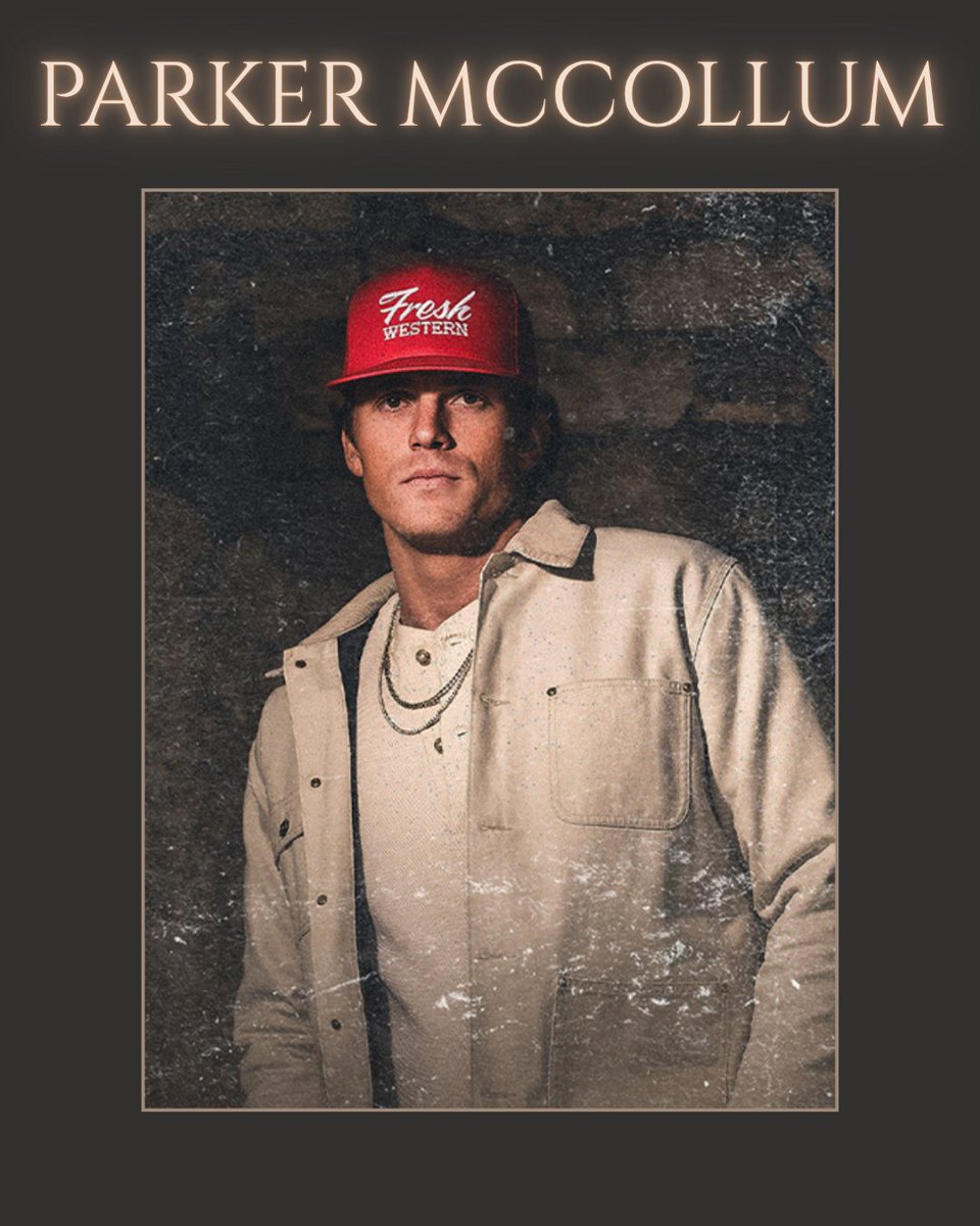 nuttercenter's tweet photo. MEET THE LINEUP! We are so excited to welcome Parker McCollum with special guests Kassi Ashton and Gabby Barrett on July 25th! Be sure to check out their socials and stream their music before the show! https://t.co/UfvsZwcdyP