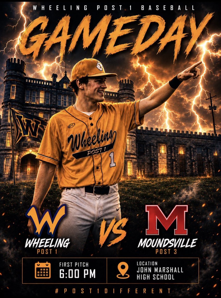 Wheeling Post 1 Baseball tweet media
