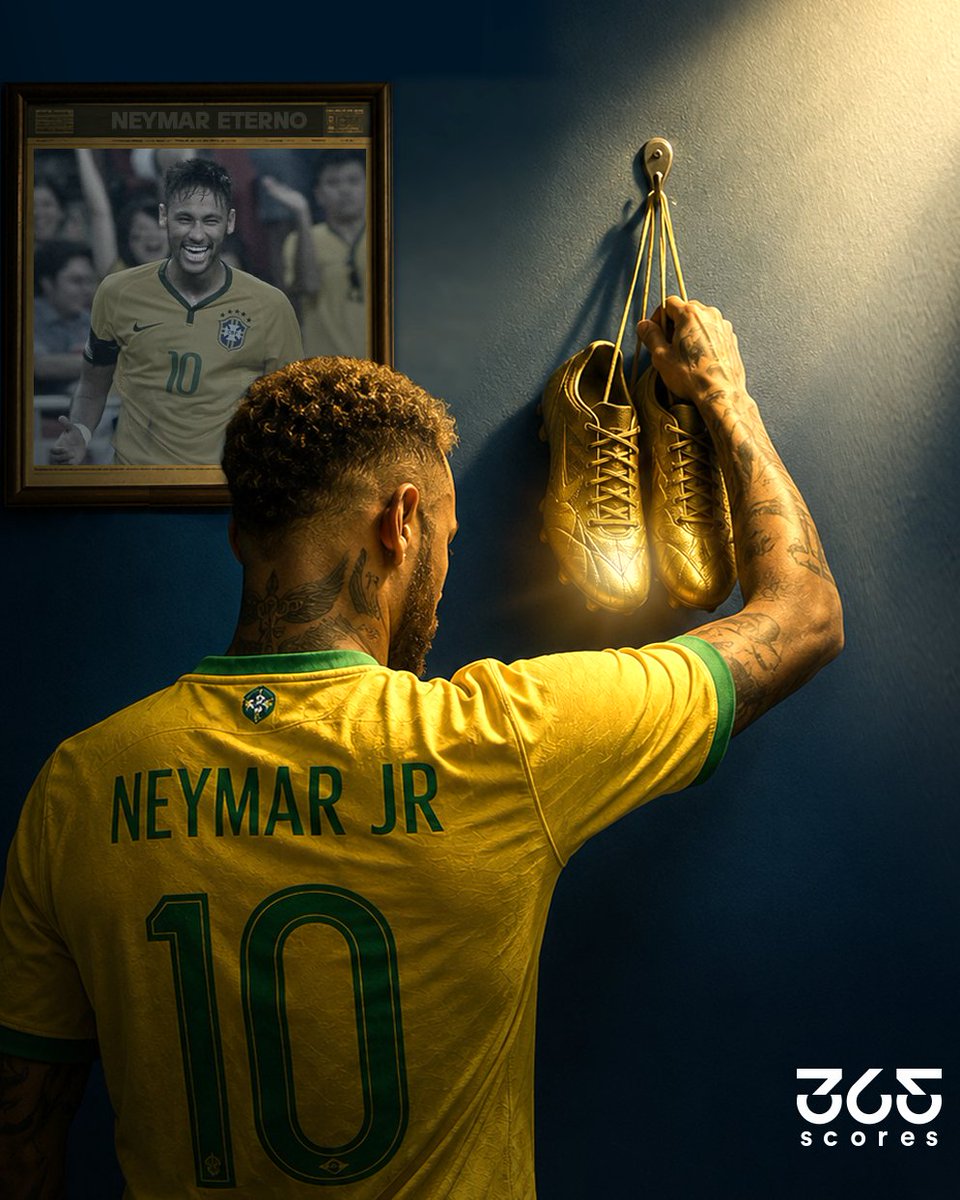 365scoresMX's tweet photo. ¡¡BOMBAZO MUNDIAL!! 🚨🤯

Según información de UOL, Neymar estaría analizando RETIRARSE del fútbol profesional tras el duro golpe sufrido en el Mundial 💔🇧🇷

Su entorno asegura que actualmente está en Estados Unidos y tomará la DECISIÓN DEFINITIVA en los próximos días 🇺🇸👀

📌 Aunque tiene contrato vigente con Santos hasta fin de año, el 10 brasileño NO TIENE fecha de regreso a Brasil 🚨

¿Crees que llegó el momento de colgar los botines? 👇🥺