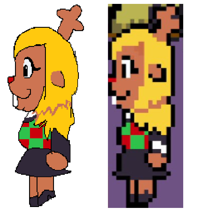 beppbops's tweet photo. that noelle chapter 1 sprite https://t.co/yrUmT91Ne5