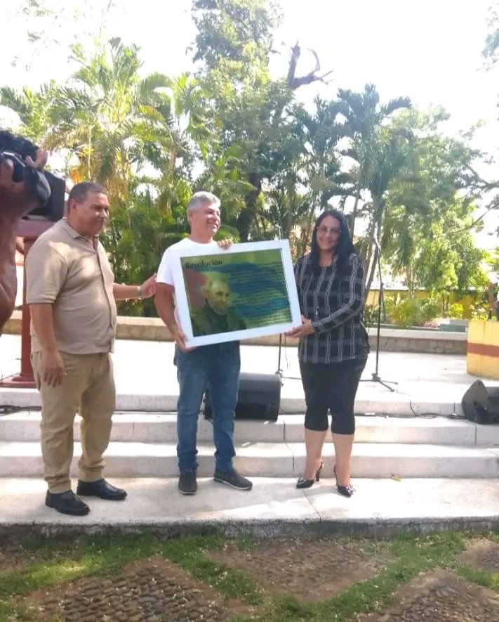 GalanCuba's tweet photo. Celebramos hoy desde #ProvinciaGranma el 7mo Aniversario de la creación del Consejo Electoral Provincial. #Cuba https://t.co/W9uBVonXT0