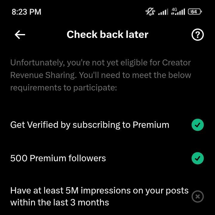 Abulbasharyy's tweet photo. All thanks be to Almighty 🥳🥰

Thank you all My X Fam 🙏

I'm now in the last stage to get monetized 🤗🫶 

What stage are you ? https://t.co/mhukKUxKYN