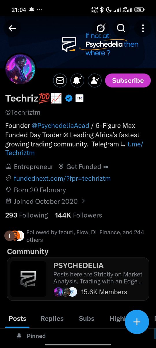 Nedu_Live's tweet photo. @Techriztm @PsychedeliaAcad @FundedNext @TraderHadesh All tasks completed https://t.co/BhkQUT8jhd