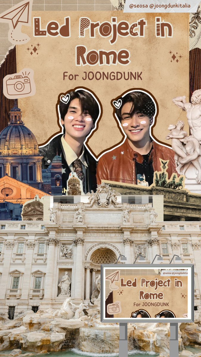 JoongDunkItalia's tweet photo. 🇮🇹 JOONGDUNK LED WALL IN ROME

The LED Wall is officially secured! 🔥 We're getting closer every day, and we still need your support to make this project even more special. 🫶

More info and surprises coming soon! ✨

❤︎ #จุงดัง #JoongDunk ❤︎
❤︎ #dunknatachai #dunkdunk ❤︎
❤︎ #จุง���าเชน #JoongArchen ❤︎