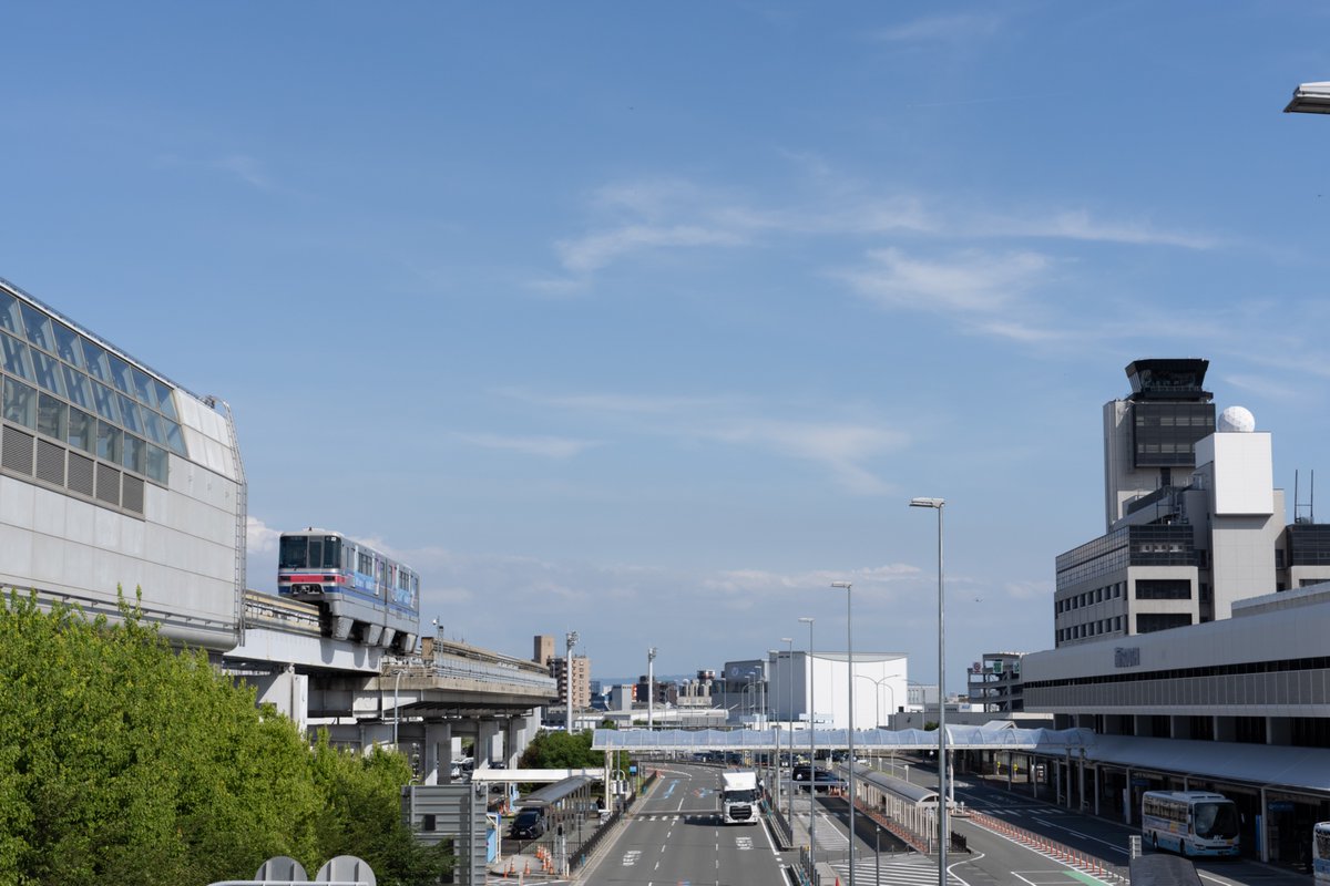 hawksnow_ok's tweet photo. 追加投稿です。
撮影日：2026_07_08
撮影場所：大阪空港駅
#大阪モノレールフォトコン2026
#一般部門 https://t.co/3Odz6KHkWV