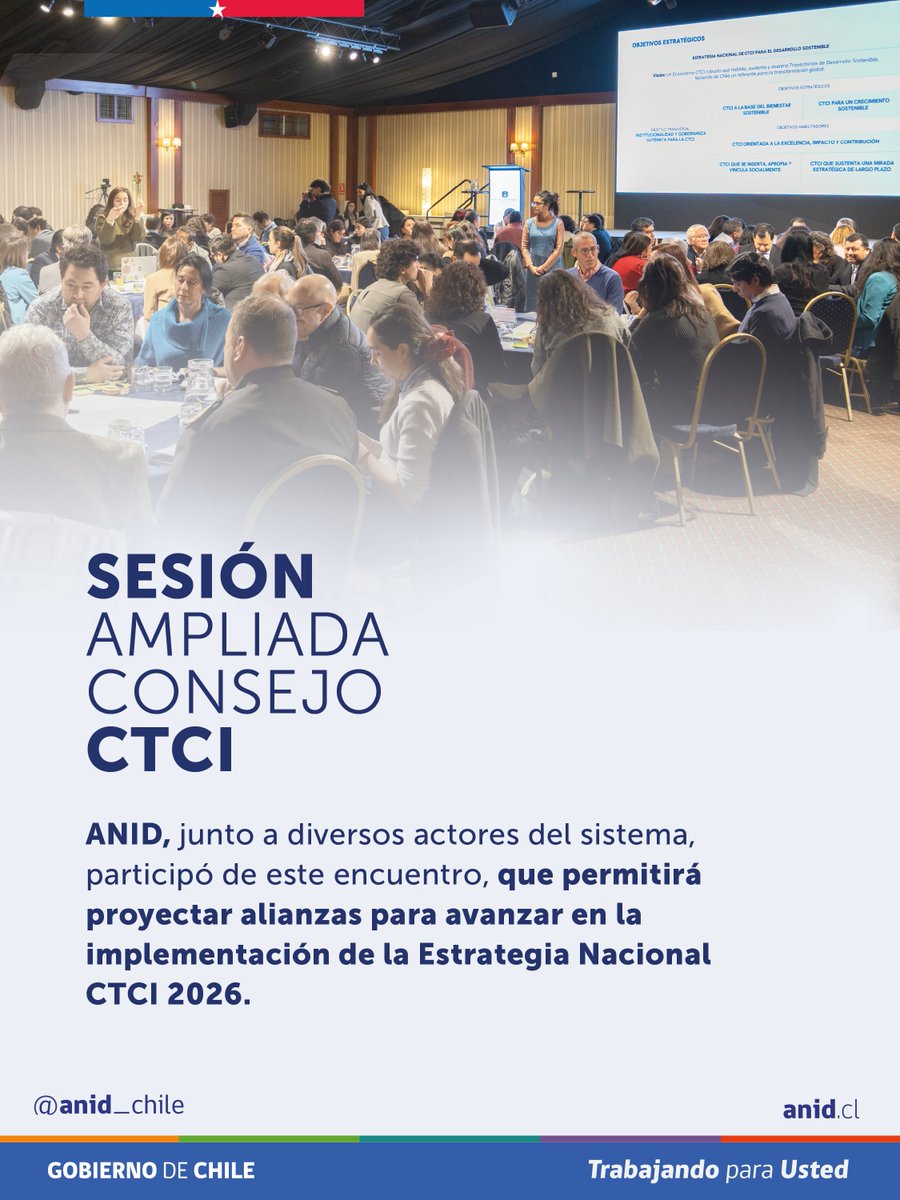 Agencia Nacional de Investigación y Desarrollo tweet media