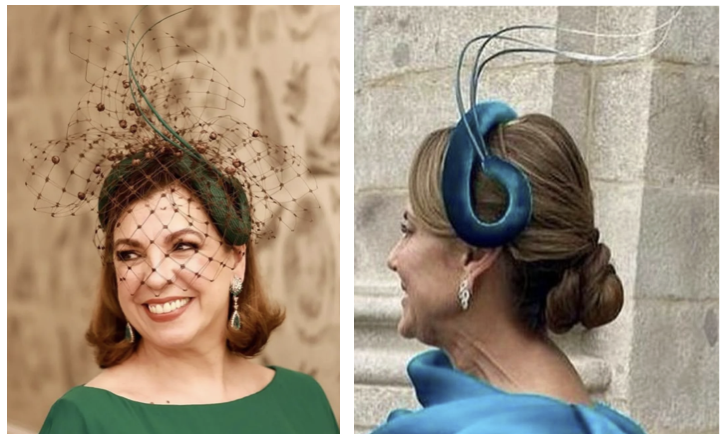 Monicaacentuado's tweet photo. Tocados para #Madrinas, parte 5.
Foto 1 - diademas de sinamay y velo y de piel
Foto 2 - turbantes - el verde de Babell
Foto 3 - diademas con redecilla o arquitectónico de Marcos Luengo
Foto 4 - turbantes el morado de Masario https://t.co/b4ZJpiUnLf