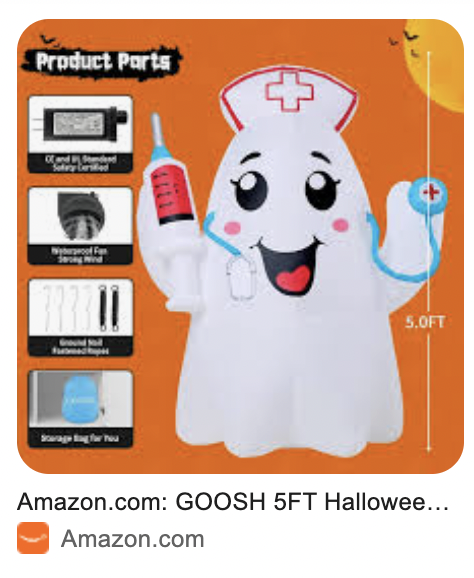 bizzarelobster's tweet photo. halloween inflatables @ the pitt? Many thoughts https://t.co/emH4Q64ULf