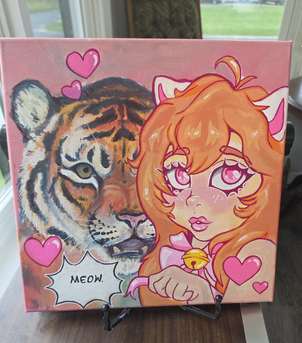 meangreenmutt's tweet photo. Catgirls 💕
acrylic on canvas 

Available for purc/hase DM to inquire https://t.co/ivR4w63Atg