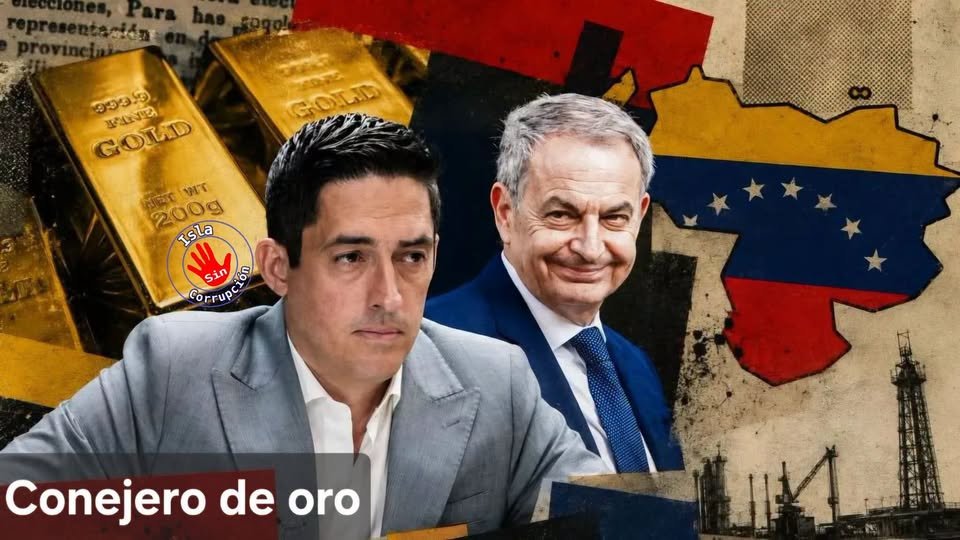 MaykaSpain48's tweet photo. EL LANZAROTEÑO QUE ERA EL ENLACE DE ZAPATERO EN VENEZUELA AVALÓ CON UN LINGOTE DE ORO EL CAPITAL DE UNA SOCIEDAD. [Crónica de Fran Serrato] 

El hombre de José Luis Rodríguez Zapatero en Venezuela avaló la ampliación de capital de Midven con un lingote de oro. (DE ESPAÑA)

... https://t.co/uuHoMAcKaR