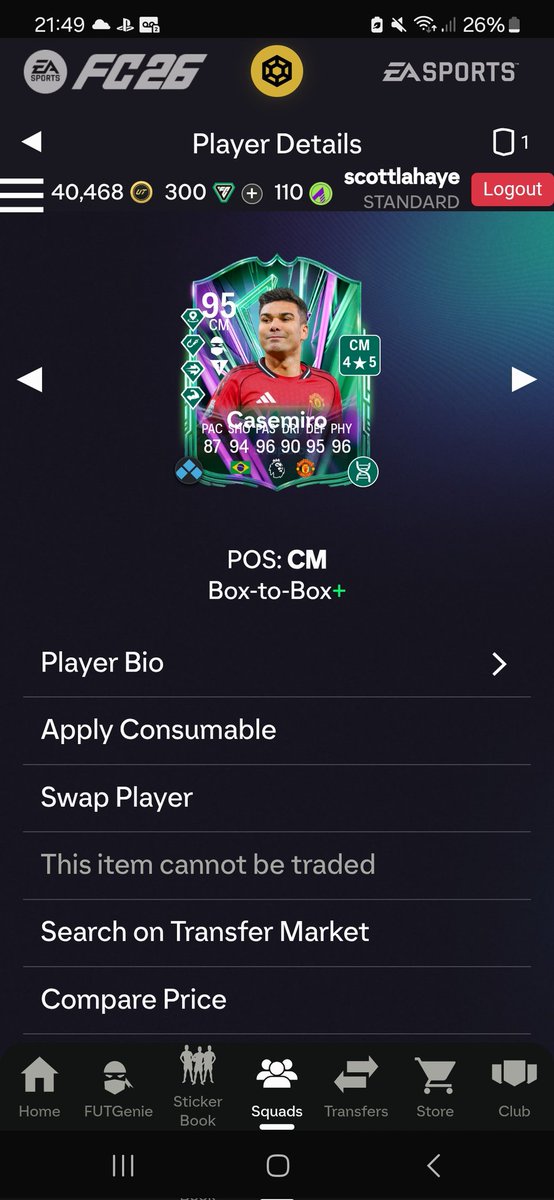 Scottydoo96's tweet photo. @connFUT May not be elite but honestly an insane CM https://t.co/G5iT8Tgrxh