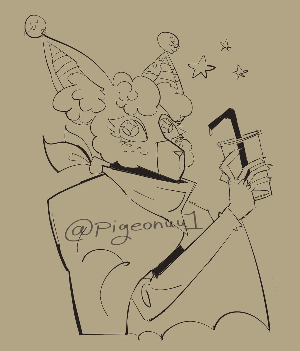Pigeonuu1's tweet photo. 2 Art fight attacks for @NightshadeAz , thanks for letting me draw your sona! #artfight2026ㅤ https://t.co/rWL3EeFrk3