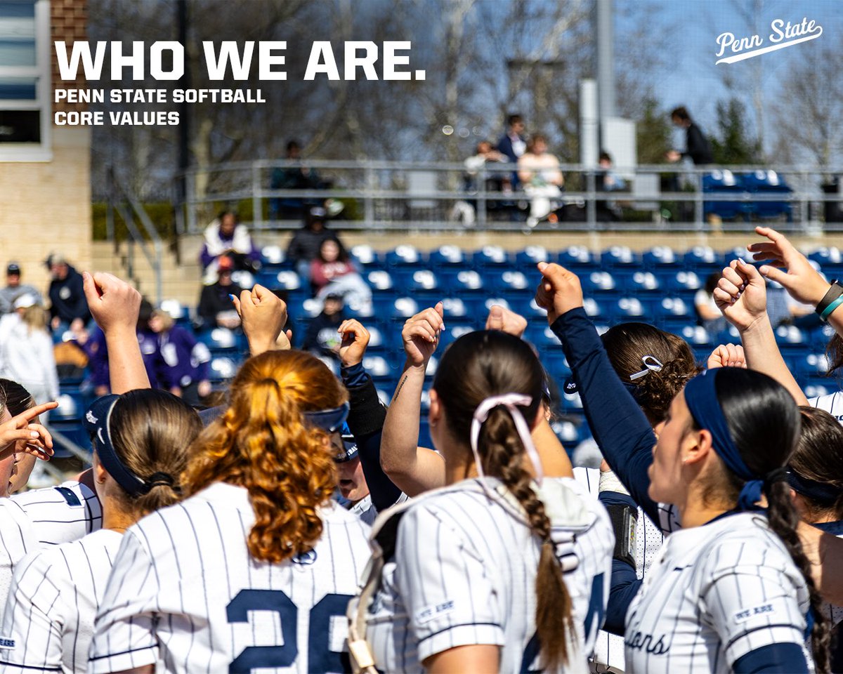 Penn State Softball tweet media