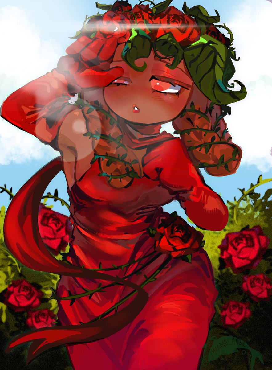 Marmalad3e's tweet photo. Rose bassie! 🌹🧺

#dandysworld #bassie https://t.co/dipvhI424u