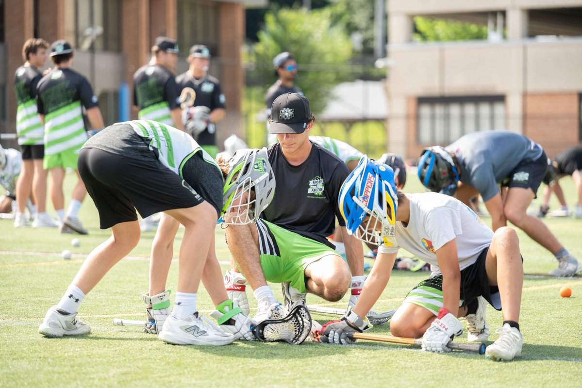 FaceoffFactory's tweet photo. Day 2 has been ACTION PACKED so far at our 2026 National Overnight Camp. Making Memories one Rep at a time‼️⚙️🙏
#FOFamily https://t.co/5tRXcR8Ywg
