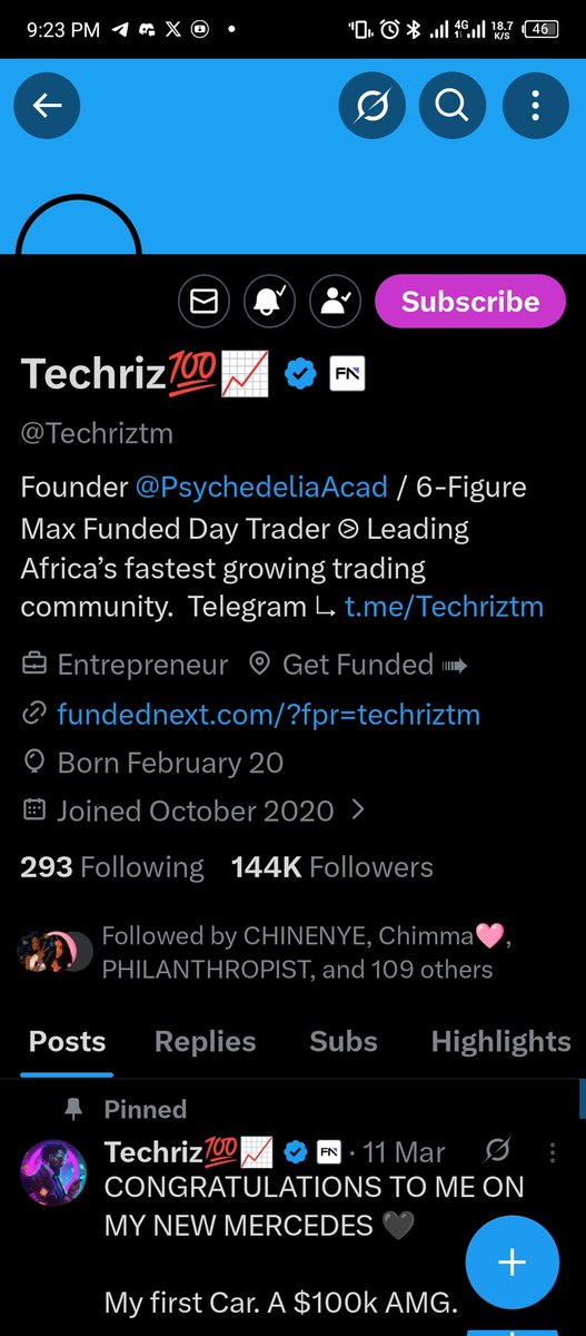WebEmperor44344's tweet photo. @Techriztm @PsychedeliaAcad @FundedNext @TraderHadesh Done oh God help me this opportunity I have been waiting for it will really change my life oh God help me let this one not pass me by Amen https://t.co/y6nIvkk9Dp