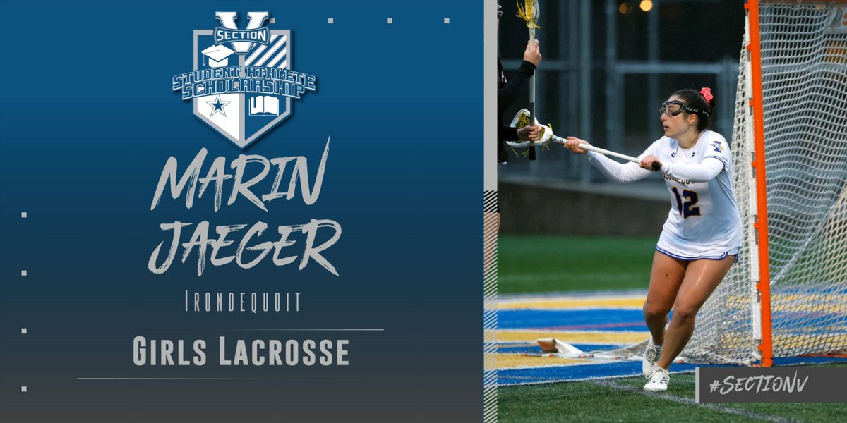 SecVAthletics's tweet photo. It is with great pleasure to announce that Marin Jaeger of @WIEagles is the recipient of the Spring 2026 Student Athlete $500 Scholarship for @SecVGirlsLax!
https://t.co/icKIUIK4GM
#SectionV #Scholarship #StudentAthlete https://t.co/3bTYXqg7Xe