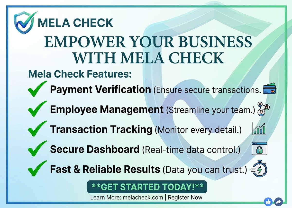 mellacheck's tweet photo. Key Features of Mela Check
@havontech @mellacheck https://t.co/IfDyu0E6qD