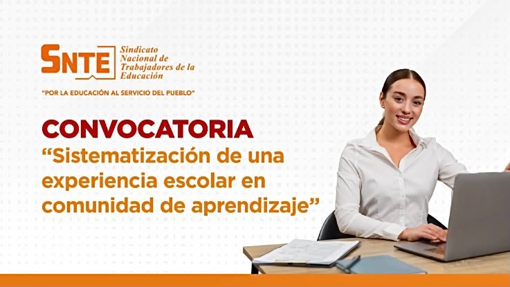 ZendejasSNTE8's tweet photo. Participa con tu colectivo docente en la convocatoria de la @SEP_mx para sistematizar una experiencia escolar y recuperar los aprendizajes, los retos del trabajo educativo.tiene reconocimiento para la promoción. La convocatoria de la  está abierta
👉 https://t.co/qgFiOG7MFB… https://t.co/St8rXkTybq