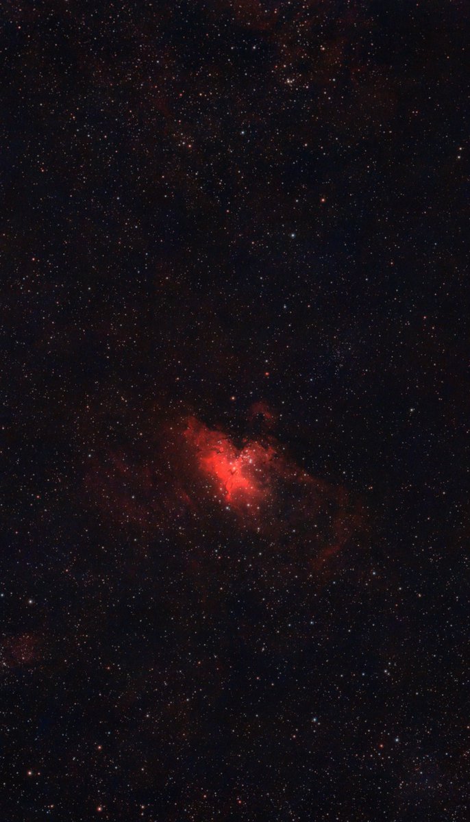 Abelsa38_'s tweet photo. Nebulosa del Águila (M16) 
2h30m de integración.
Procesado en Siril
Bortle 7 https://t.co/okem2VJcRR