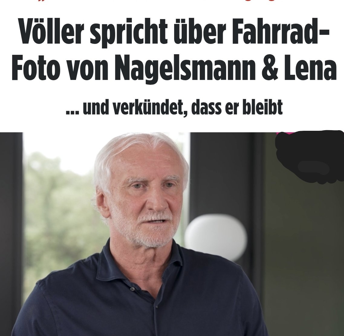 NDORf's tweet photo. ..als Spieler "gab's nur ein Rudi Völler", als DFB Sportdirektor würde ich fragen, "muß das sein"?
Das Problem, 'Tante Käthe' will niemandem weh tun. Bedeutet in der Konsequenz 'weiter wie bisher'..
..kann man nur hoffen, dass Klopp rigider gegen die luftleeren Profis vorgeht.. https://t.co/WNMqTSb960