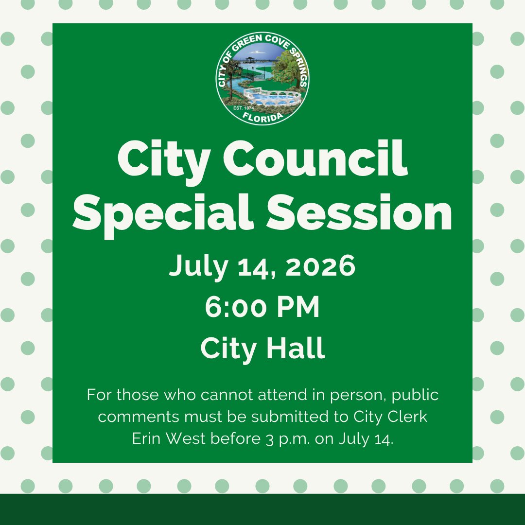 gcsTODAY's tweet photo. City Council Special Session – July 14, 2026 The agenda &amp; packet are now available: https://t.co/rMLbt1e43o 🕕 6 PM | 📷https://t.co/CffPFi77pV https://t.co/IVgeWzGsO7