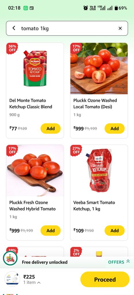 RajdevDheeraj's tweet photo. @amazonIN are you seriously saying tomatoes are so expensive in Gurugram. I may have to break. FD to afford my veggies ....  #tomato #food @Swiggy @letsblinkit @ZeptoNow @instamart_it @Flipkart.  You guys please ensure aam janta doesn't suffer .. https://t.co/m0sjrPLKsu