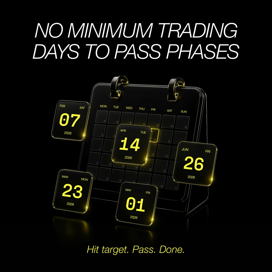 CFTradercom's tweet photo. No calendar. No countdown. Hit target, phase cleared. Even day one.