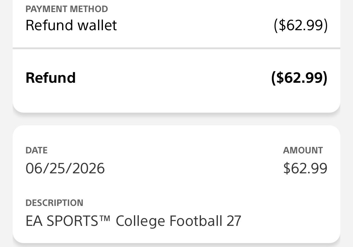 kyjola2's tweet photo. #CFBPlayDontPay
Just did this…until EA decides to do the right thing hopefully. https://t.co/X1ZwVFsepg