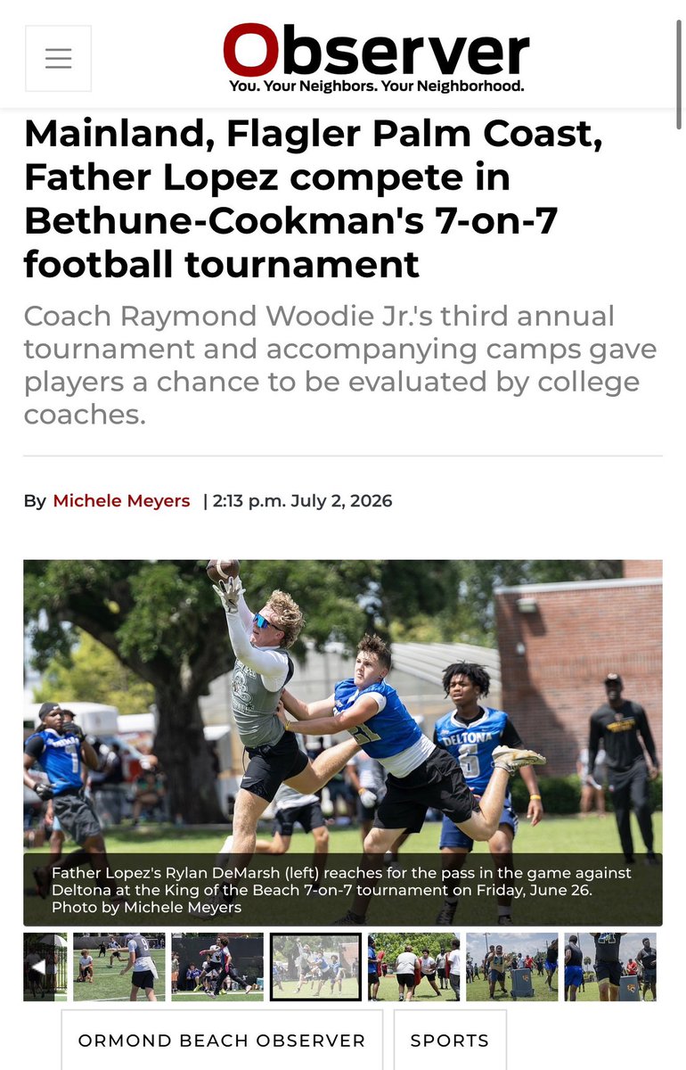 RylanDeMarsh27's tweet photo. Great 7on7 at @BCUGridiron  
@BCUGridiron @PFitzB @ElmhurstU_FB @coachdicunto @KeiserFootball @BIGshadowMIKE @Coach_Heffernan @MChorowicz @FatherLopezFB @GabbardWM28 https://t.co/wkLSiemAxn