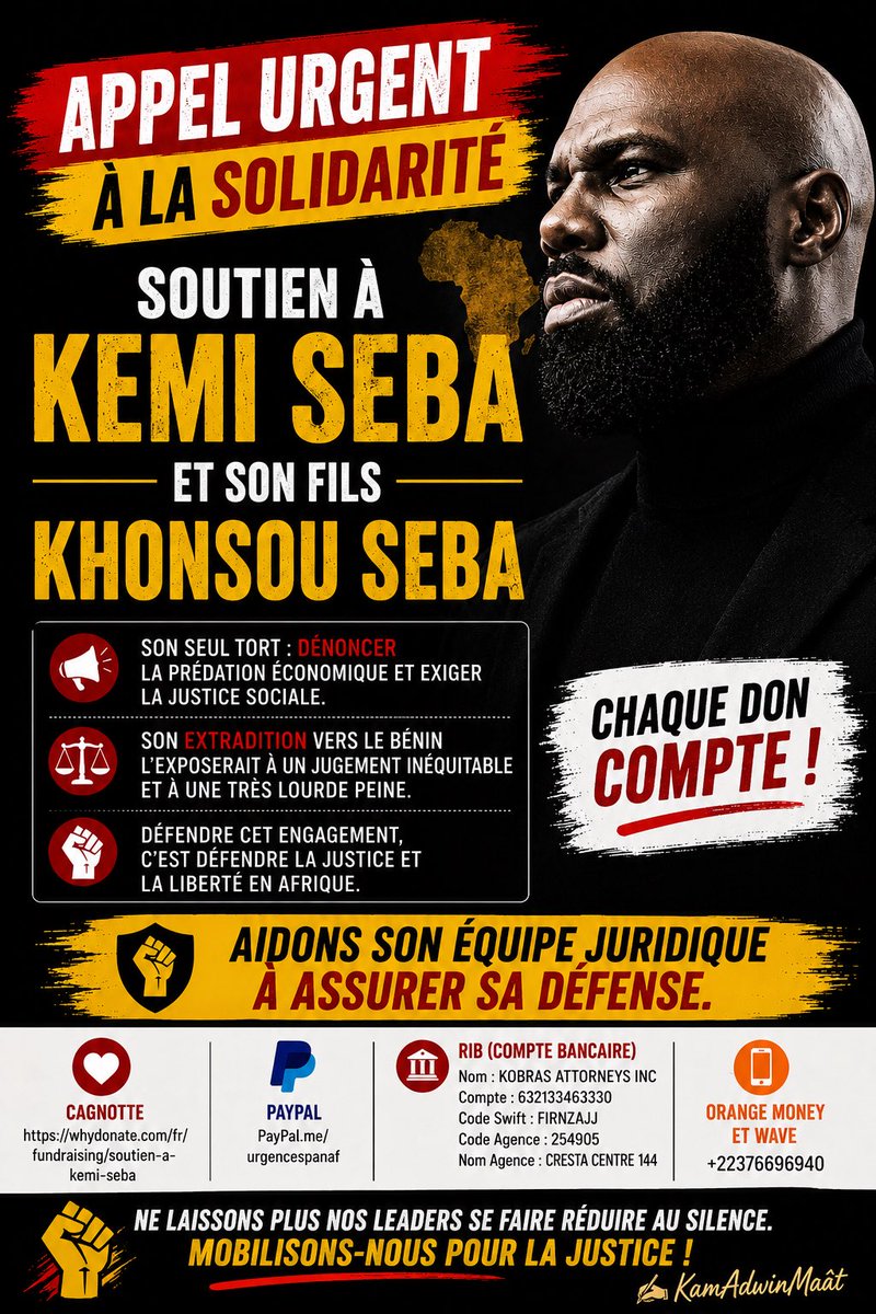 AfroSAP's tweet photo. AGISSONS DANS LA RÉALITÉ 
LE VIRTUEL À DES LIMITES DANS NOS LUTTES, LE RÉEL RESTE VRAI ET CONCRET. 

@UrgencesPanaf https://t.co/gybw1L0xQe